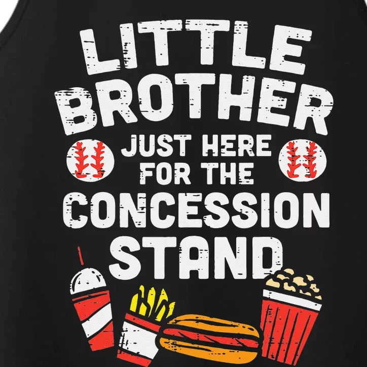 Little Brother Concession Stand Family Matching Performance Tank