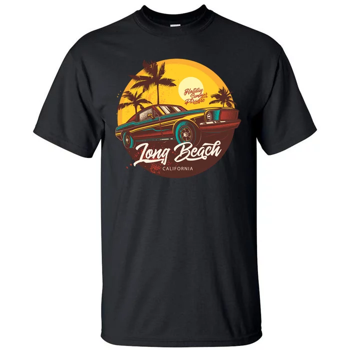 Long Beach California Tall T-Shirt