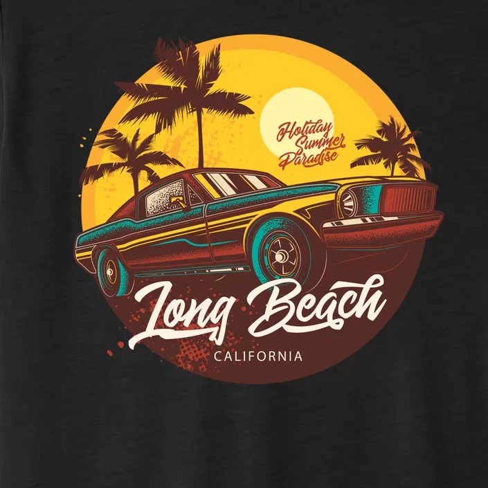 Long Beach California ChromaSoft Performance T-Shirt