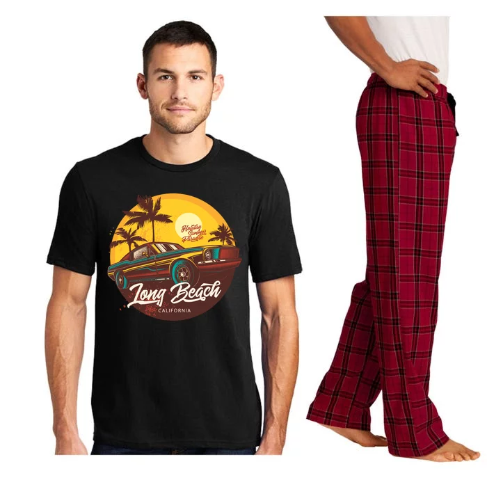 Long Beach California Pajama Set