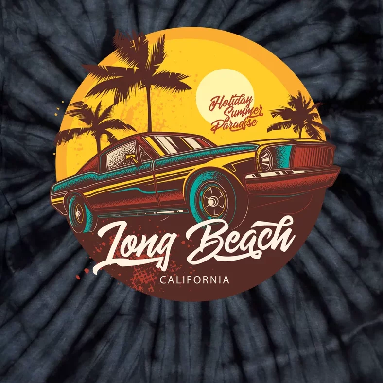 Long Beach California Tie-Dye T-Shirt