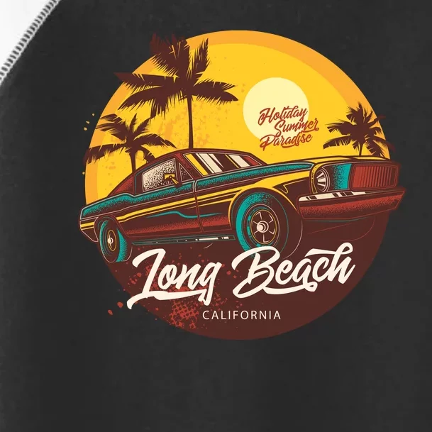 Long Beach California Toddler Fine Jersey T-Shirt