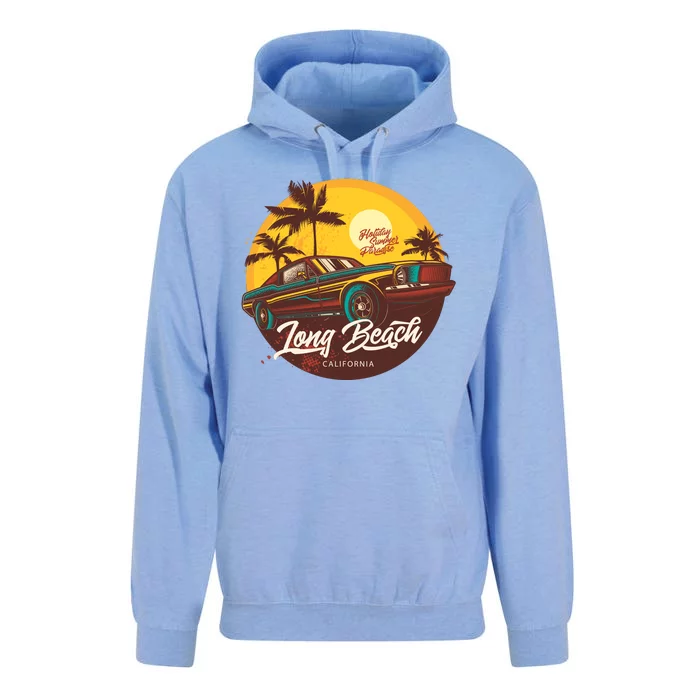 Long Beach California Unisex Surf Hoodie