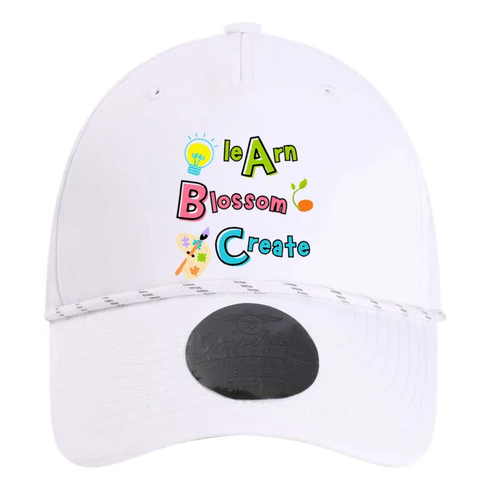 Learn Blossom Create Back To School Positive Abc Teacher Performance The Dyno Cap