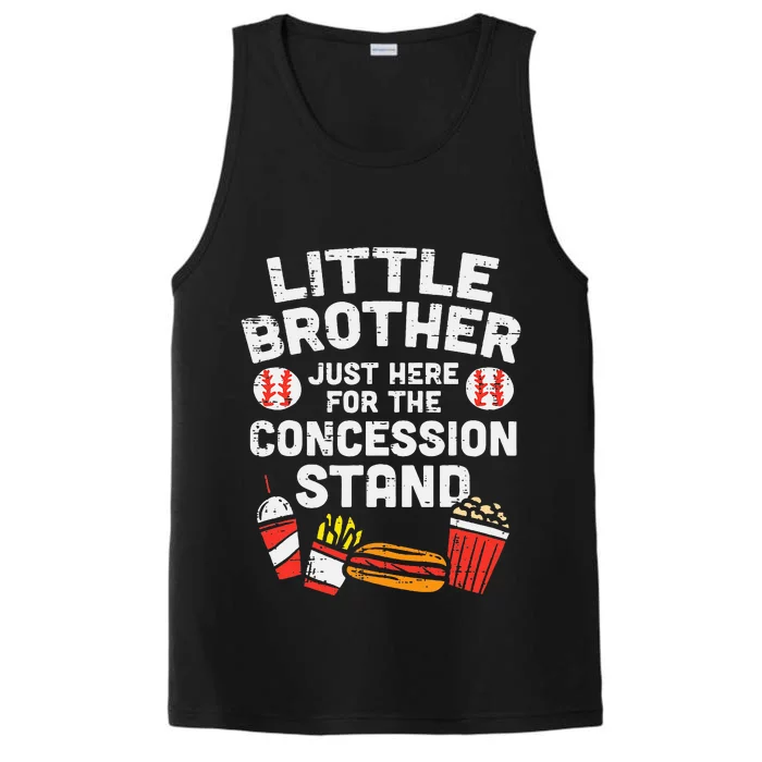 Little Brother Concession Stand Family Matching Performance Tank