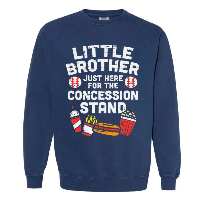 Little Brother Concession Stand Family Matching Garment-Dyed Sweatshirt