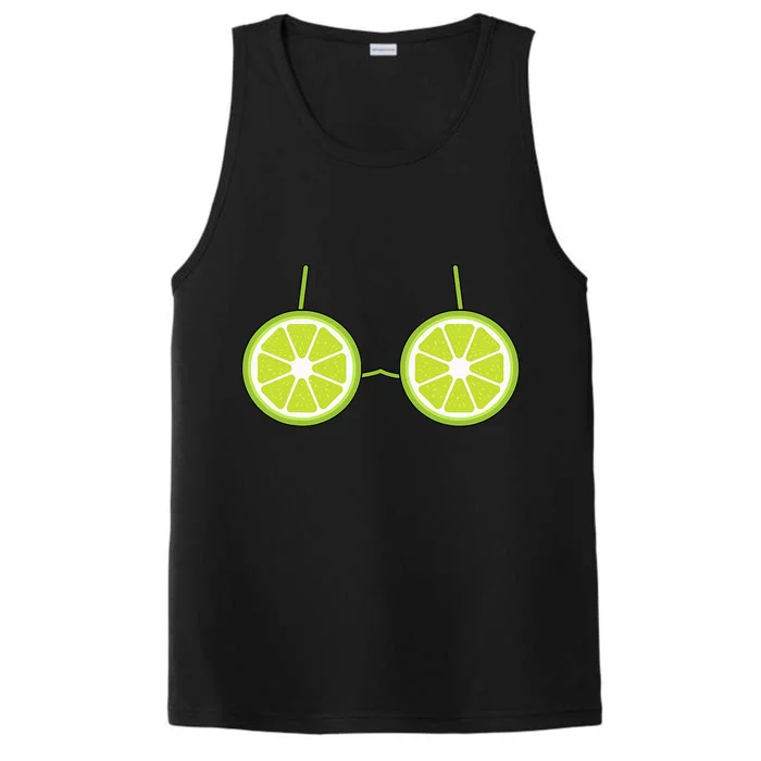 Lime Bra Costume Cute Easy Fruit Halloween Gift Performance Tank