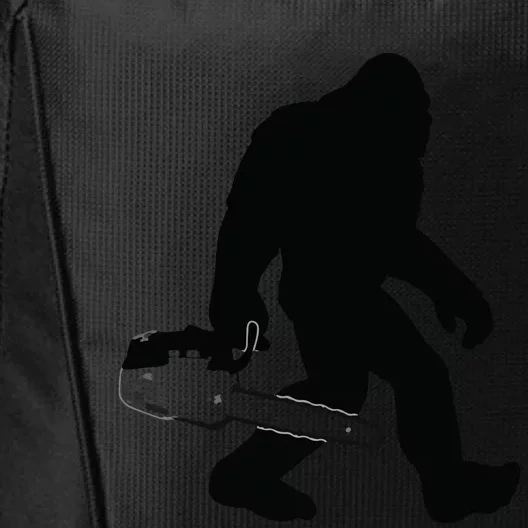 Lumberjack Bigfoot Chainsaw Sasquatch Logger Funny City Backpack