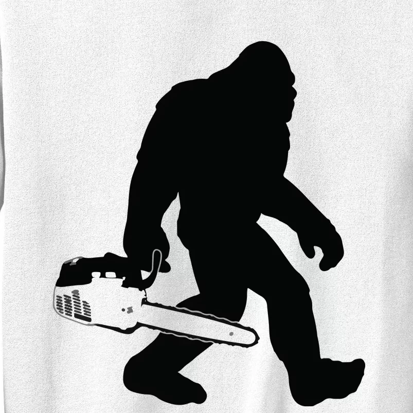 Lumberjack Bigfoot Chainsaw Sasquatch Logger Funny Sweatshirt