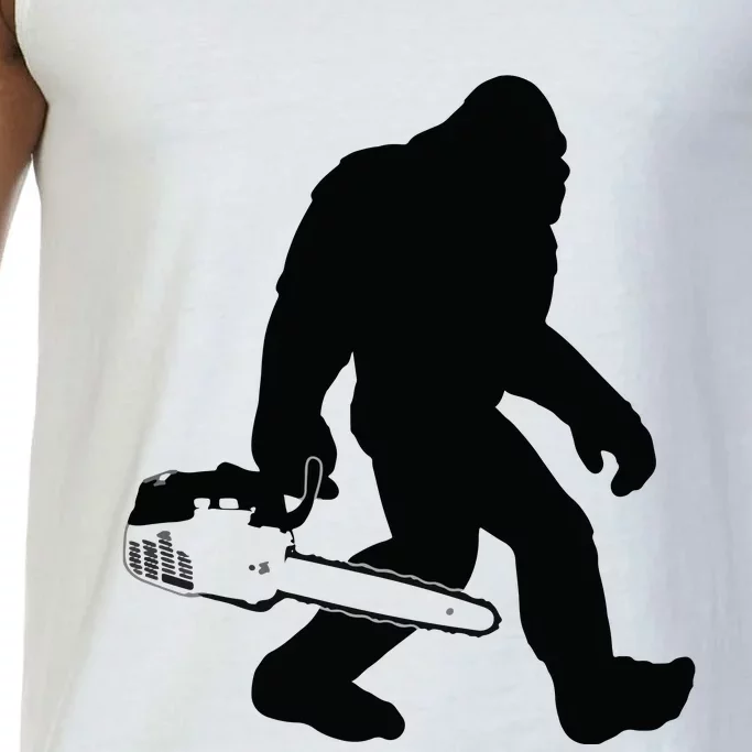 Lumberjack Bigfoot Chainsaw Sasquatch Logger Funny Comfort Colors® Tank Top