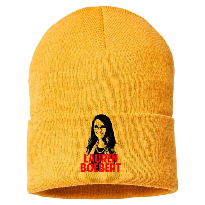 Lauren Boebert Congress Premium Sustainable Knit Beanie