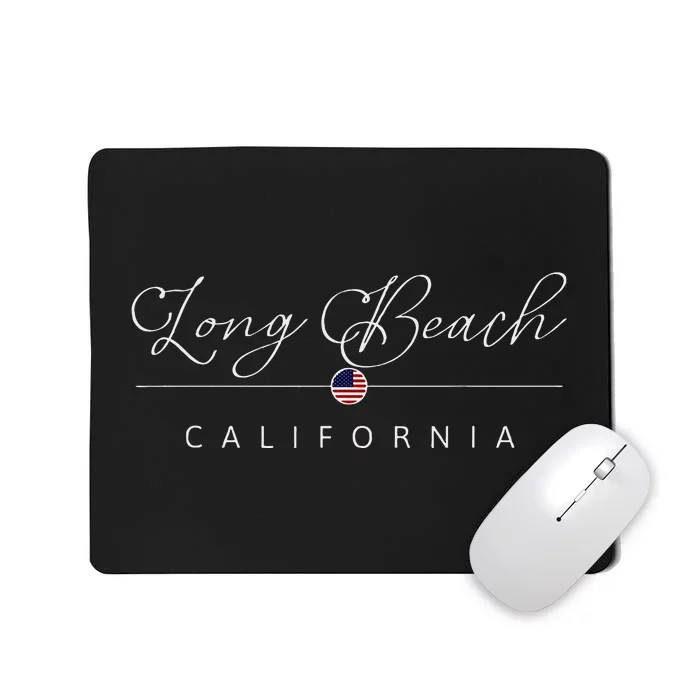 Long Beach California CA On Long Beach Mousepad