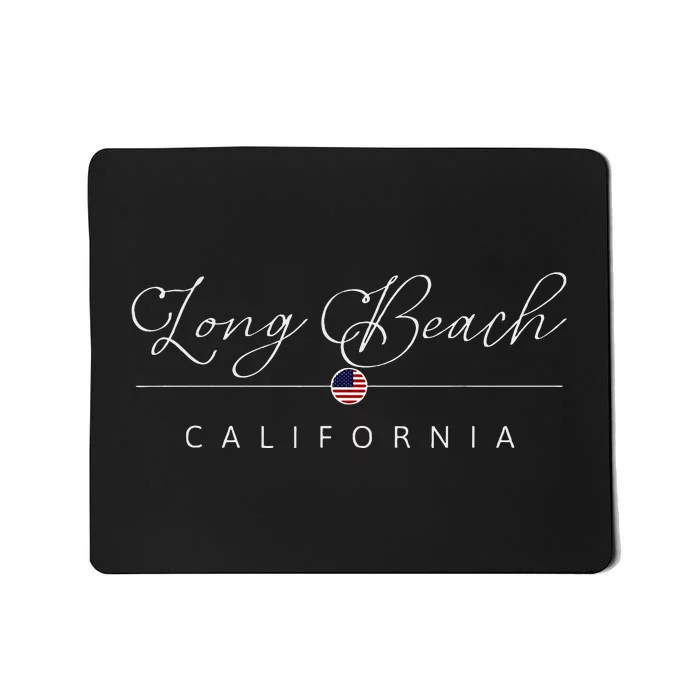 Long Beach California CA On Long Beach Mousepad