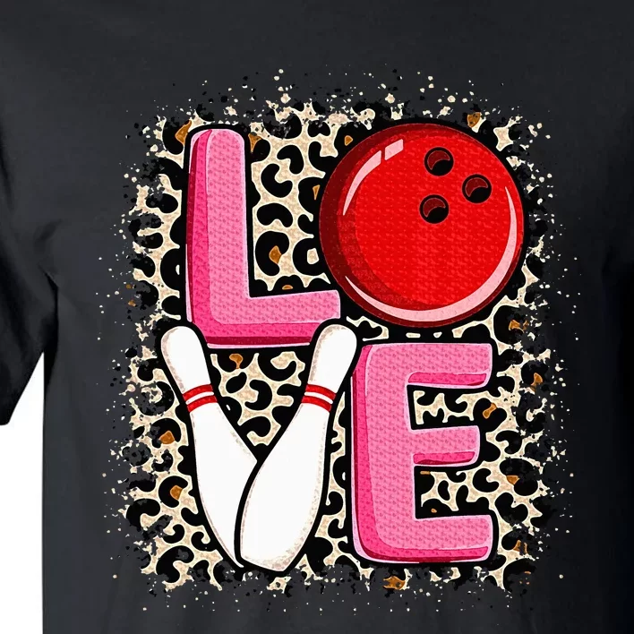 Love Bowling Cute Bowling Women Bowler Tall T-Shirt