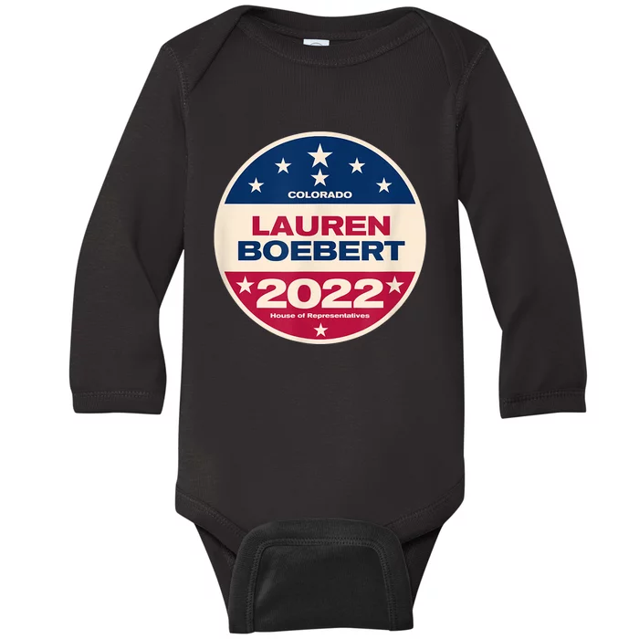 Lauren Boebert Colorado House Election Baby Long Sleeve Bodysuit