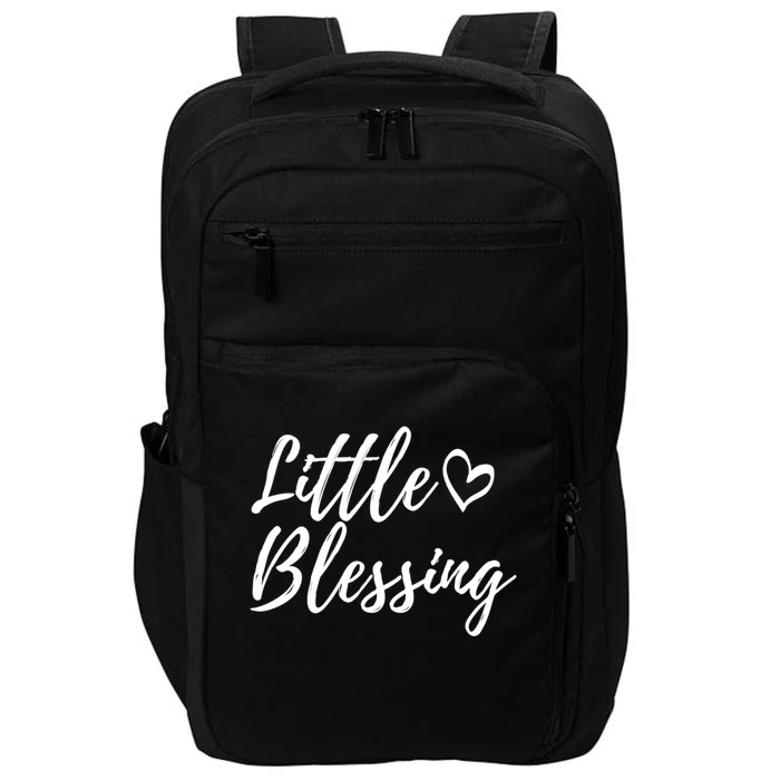 Little Blessing Cute Gift Christmas Family Matching Gift Impact Tech Backpack