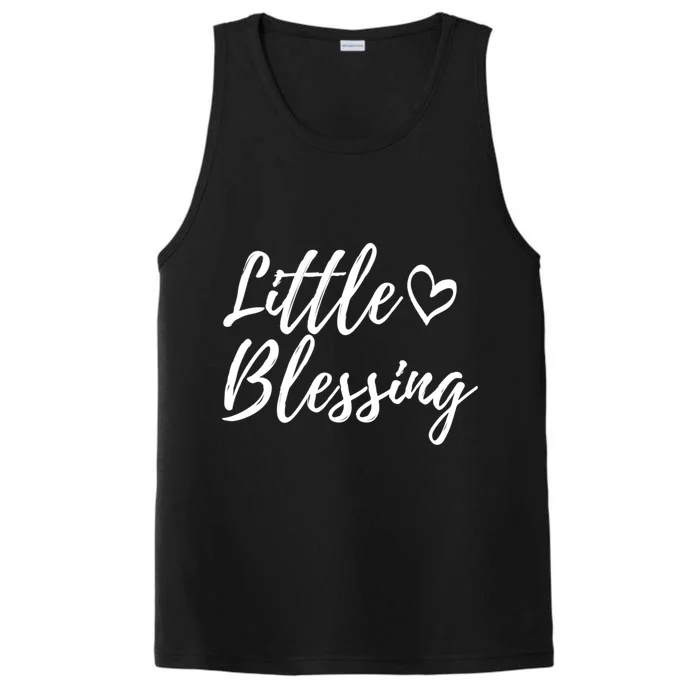 Little Blessing Cute Gift Christmas Family Matching Gift Performance Tank