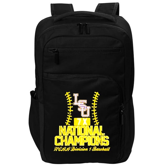 Llsu Baseball Championship Impact Tech Backpack