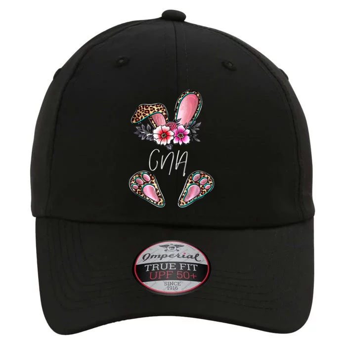 Leopard Bunny Cna Nurse Happy Easter Day Nurse Life The Original Performance Cap