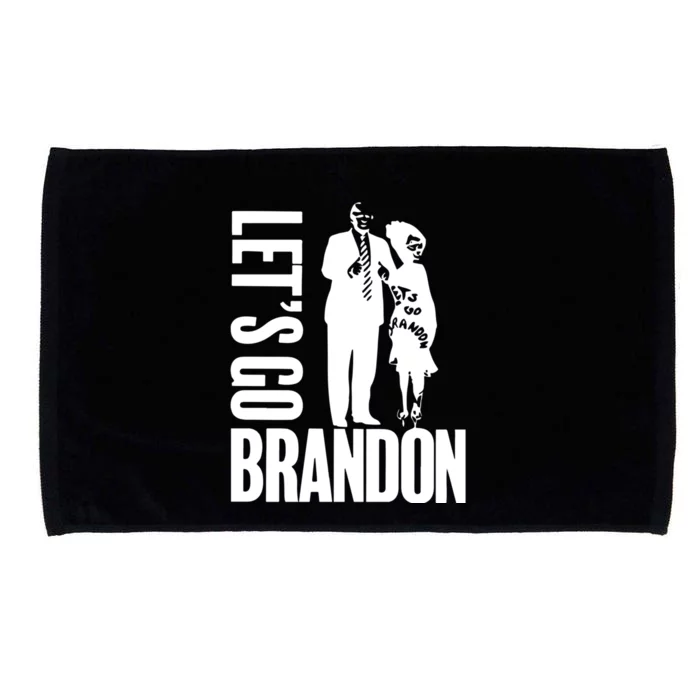 Lauren Boebert Donald Trump LetS Go Brandon Gift Microfiber Hand Towel