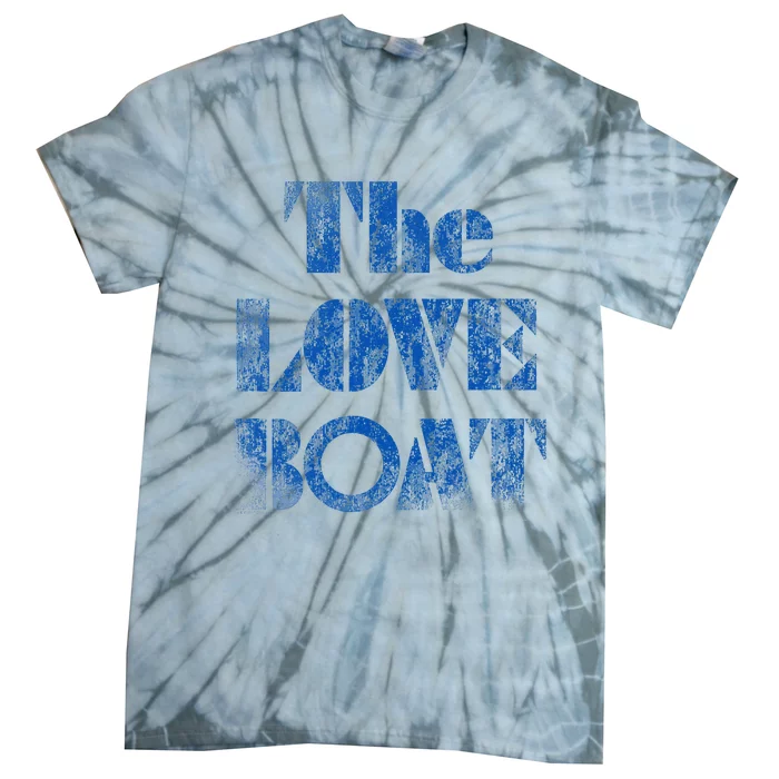 Love Boat Distressed Tie-Dye T-Shirt