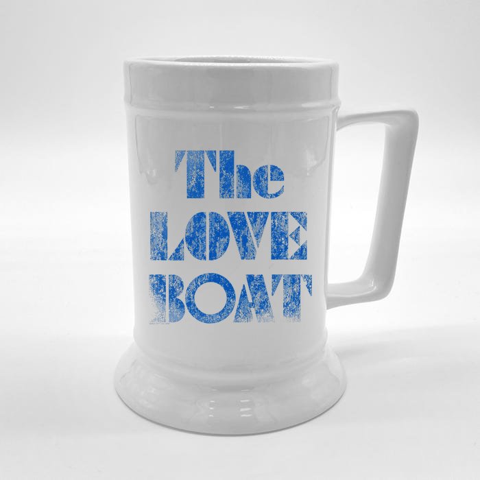 Love Boat Distressed Front & Back Beer Stein