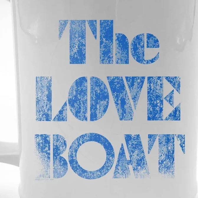 Love Boat Distressed Front & Back Beer Stein