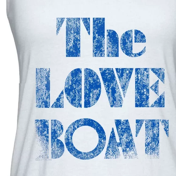 Love Boat Distressed Ladies Essential Flowy Tank