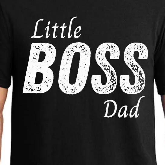 Little Boss Daddy Baby Children Boy Fathers Day Pajama Set