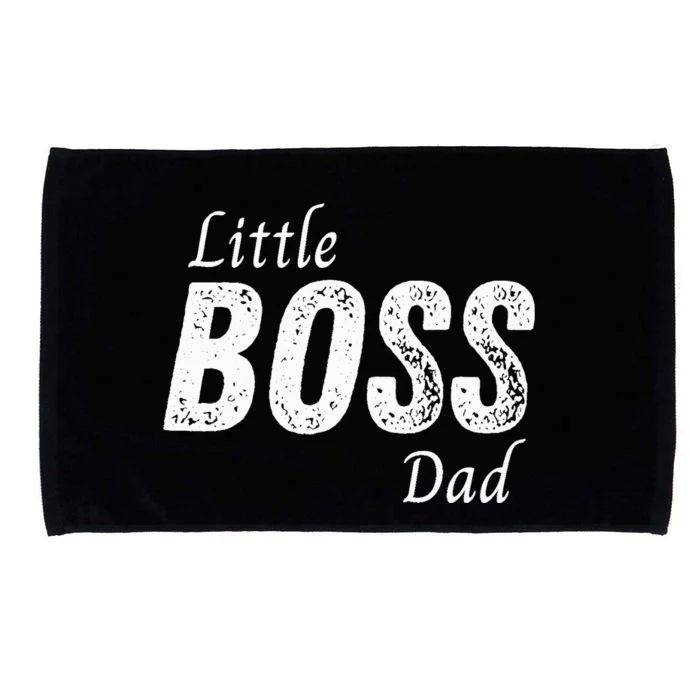 Little Boss Daddy Baby Children Boy Fathers Day Microfiber Hand Towel