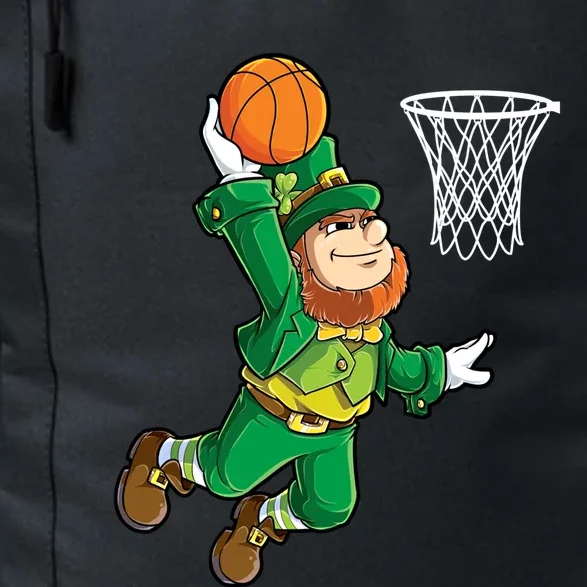 Leprechaun Basketball Dunk St Patricks Day Sports Gift Daily Commute Backpack