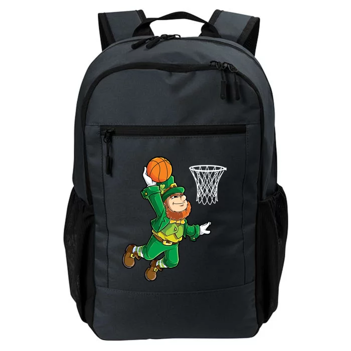 Leprechaun Basketball Dunk St Patricks Day Sports Gift Daily Commute Backpack