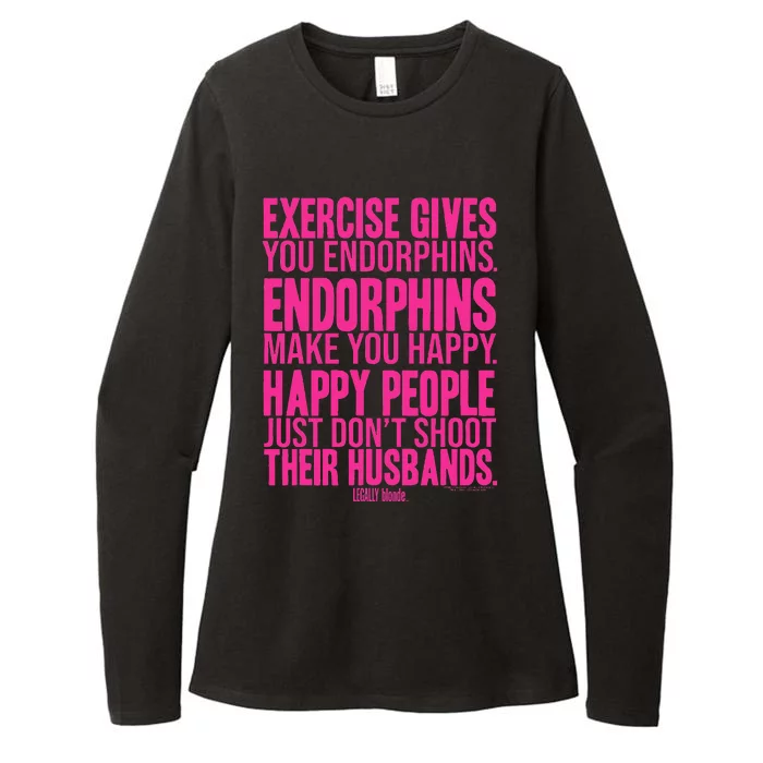 Legally Blonde Endorphins Womens CVC Long Sleeve Shirt