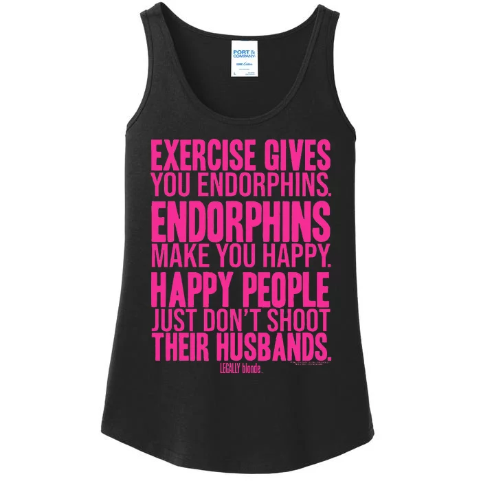 Legally Blonde Endorphins Ladies Essential Tank