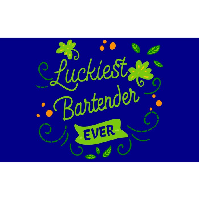 Luckiest Bartender Ever Matching St Patrick's Day Irish Gift Bumper Sticker