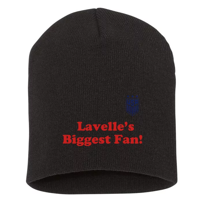 LavelleS Biggest Fans Short Acrylic Beanie