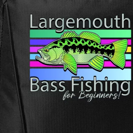 Largemouth Bass Fishing For Beginners City Backpack