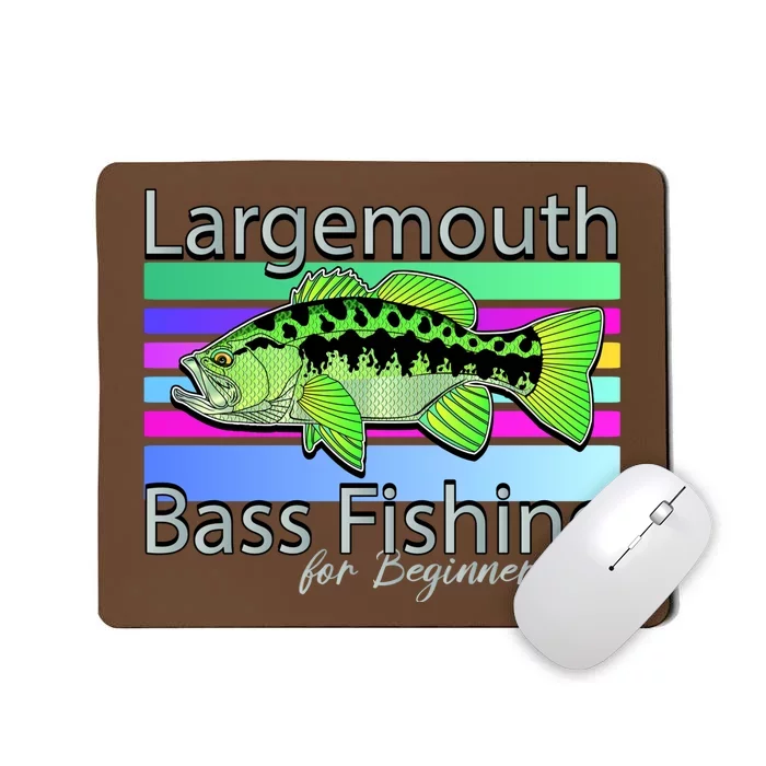 Largemouth Bass Fishing For Beginners Mousepad