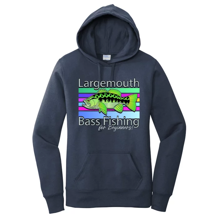 Largemouth Bass Fishing For Beginners Women's Pullover Hoodie