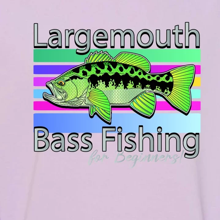 Largemouth Bass Fishing For Beginners Garment-Dyed Sweatshirt