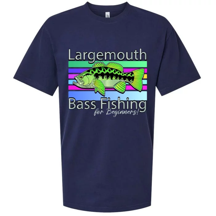 Largemouth Bass Fishing For Beginners Sueded Cloud Jersey T-Shirt