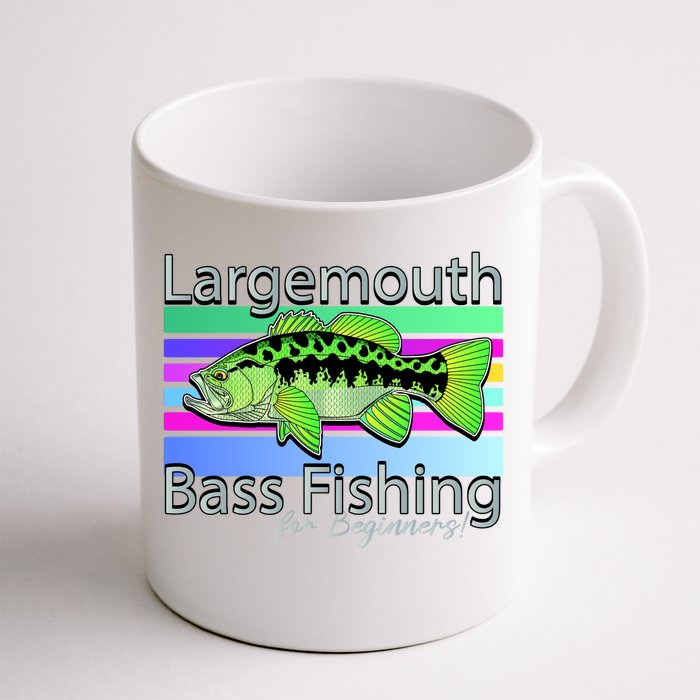 Largemouth Bass Fishing For Beginners Front & Back Coffee Mug