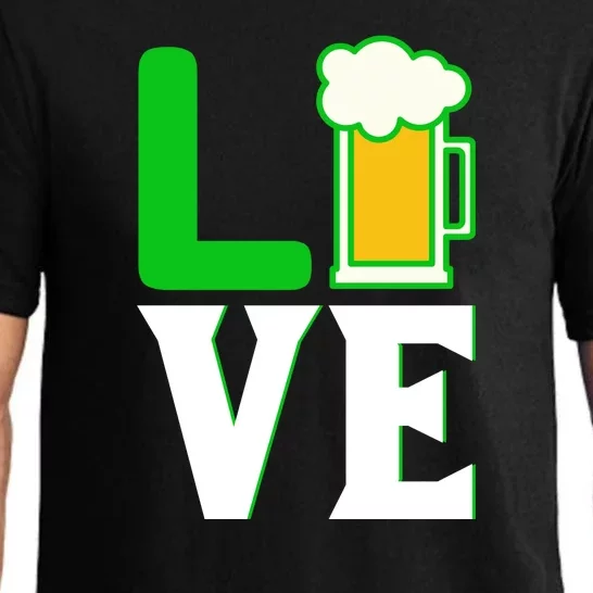 Love Beer For St. Patrick's Day Pajama Set