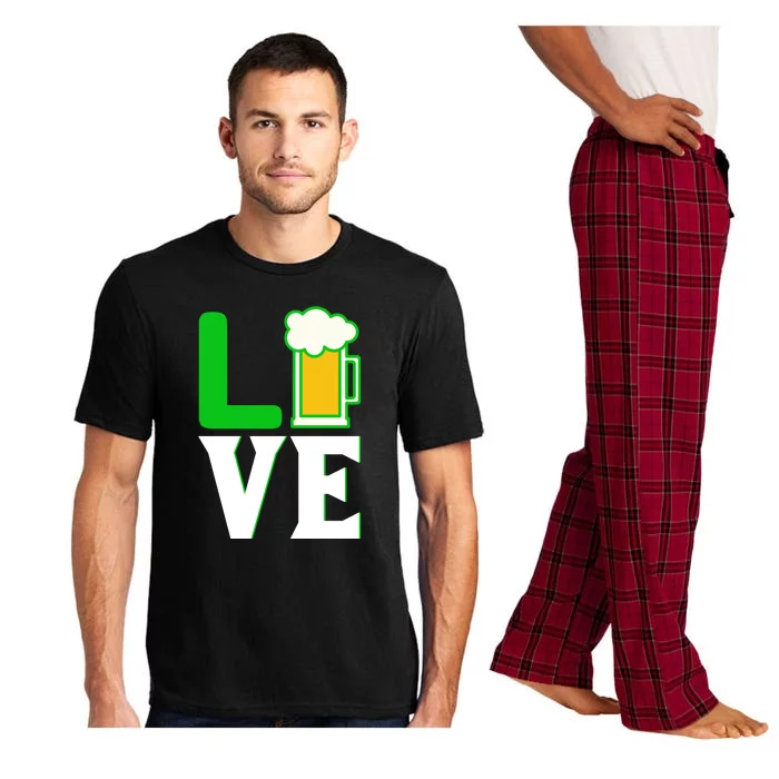 Love Beer For St. Patrick's Day Pajama Set