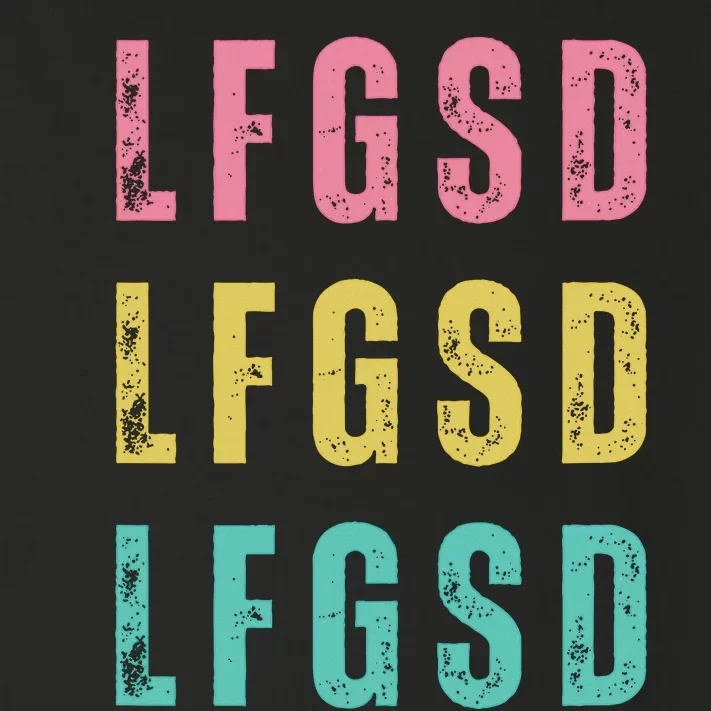 Lfgsd Baseball Fan San Diego Sports Lfg Sd LetS Go Toddler Long Sleeve Shirt