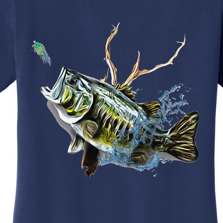 Largemouth Bass Fishing Largemouth Bass Women's T-Shirt