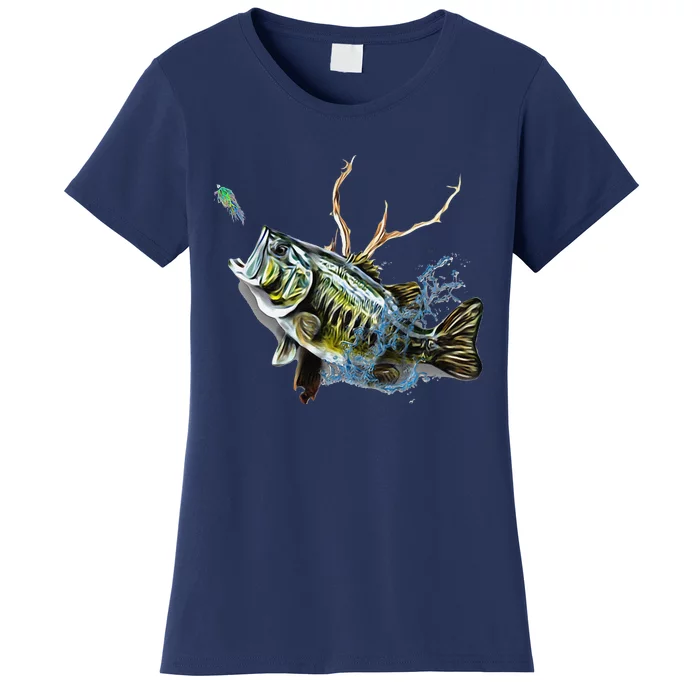 Largemouth Bass Fishing Largemouth Bass Women's T-Shirt