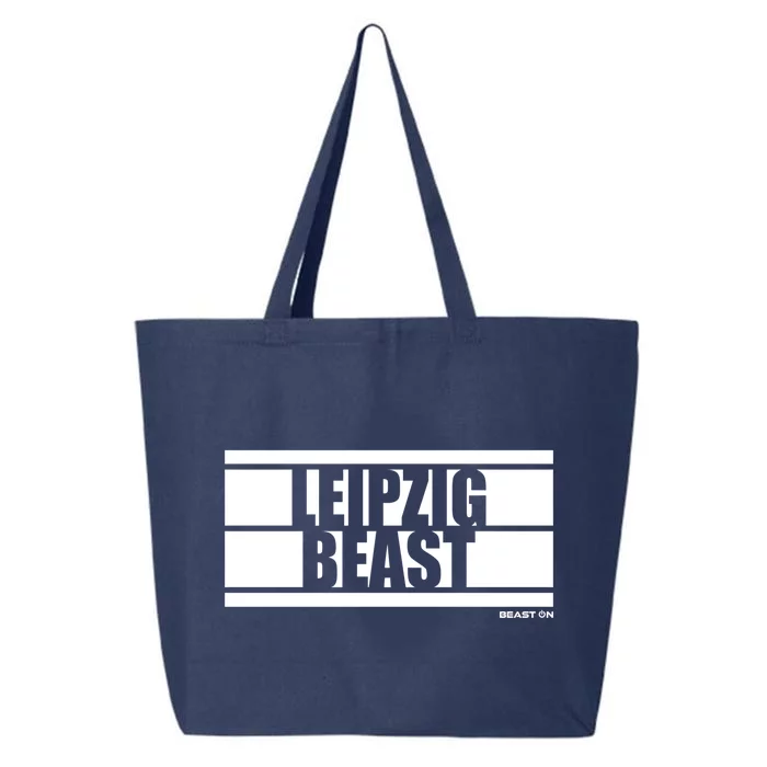 Leipzig Beast Fitness Training Gym Motivation Sayings Gift 25L Jumbo Tote