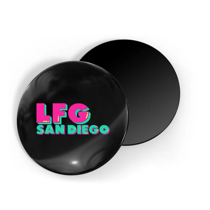 Lfgsd Baseball Fan San Diego Sports Lfg Sd Magnet