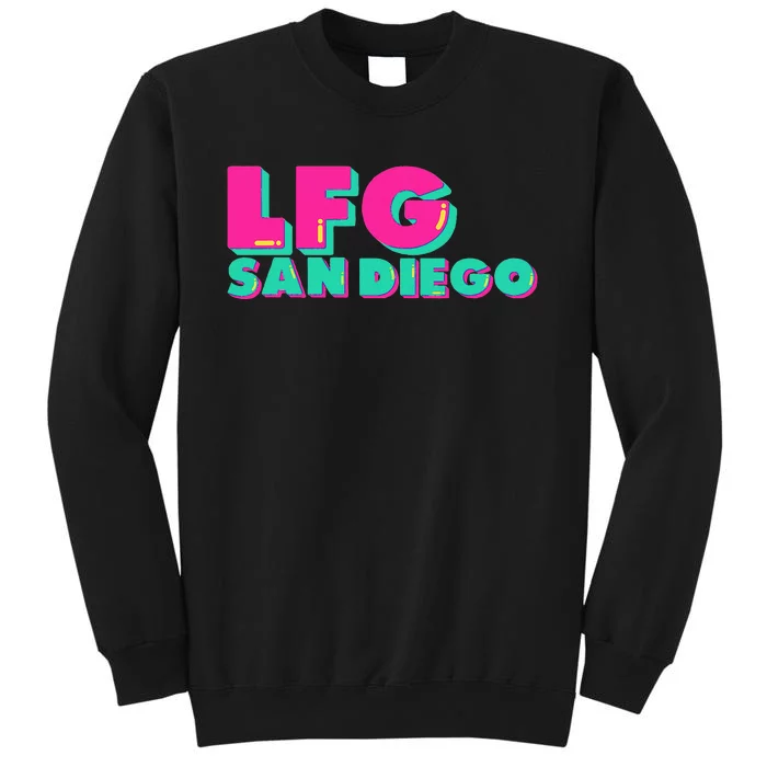 Lfgsd Baseball Fan San Diego Sports Lfg Sd Tall Sweatshirt